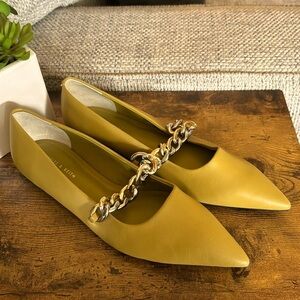 Charles & Keith Chunky Chain-Link Mary Jane Flats